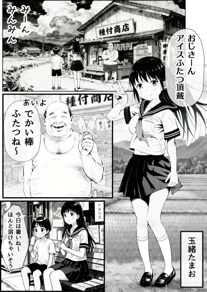 夏のNTRエロ漫画「僕のNTR夏休み」レビュー