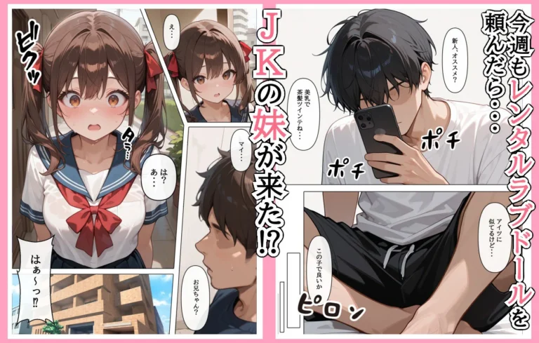 ラブドール頼んだら、妹JKが来たの魅力