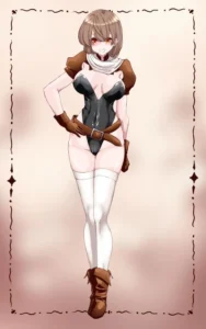 エロダンジョン外伝 配信者の挑発的なシーン