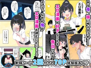 生徒会長の妹がエロ漫画大好きな変態と発覚 兄妹の濃厚セックス