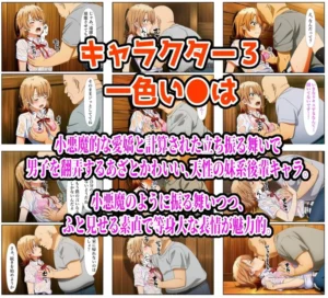 濡れ透けレ●プの雨宿りシチュエーションが魅力