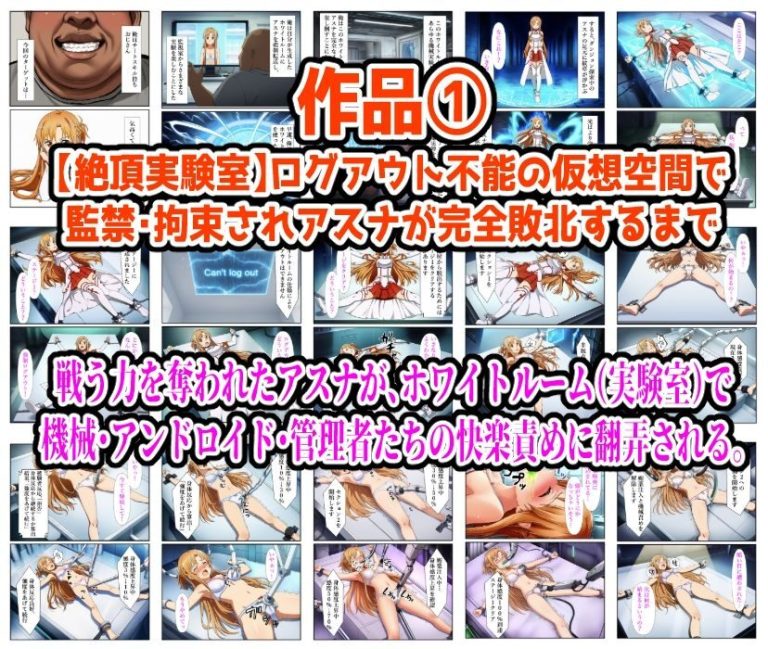 アスナ総集編のフェチ要素満載レビュー