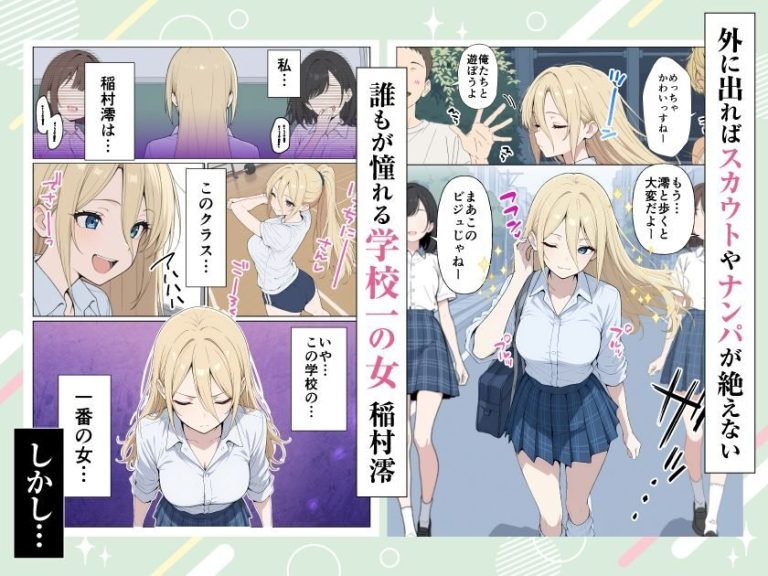 整形ギャルさん、クラスの底辺男子に弱み握られて鬼畜調教されちゃいました